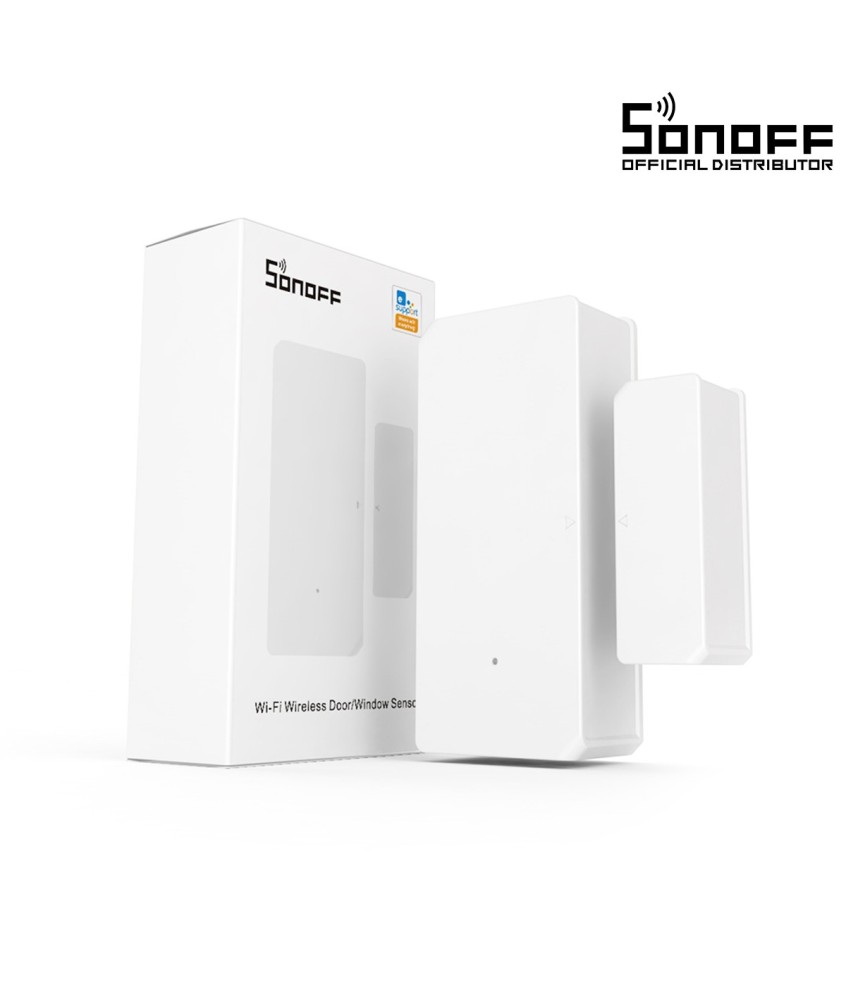 GloboStar® 80032 SONOFF DW2-R2 - Wi-Fi Wireless Door-Window Security Sensor